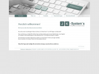 jk-systems.de Webseite Vorschau