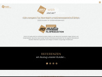 m2media.de Webseite Vorschau