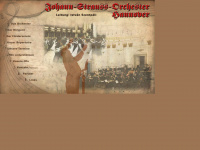 johann-strauss-orchester.de Webseite Vorschau