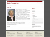jola-horschig.de Webseite Vorschau