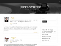 jukeboxhero.de Webseite Vorschau