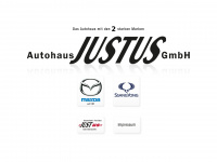 justus-automobile.de Webseite Vorschau