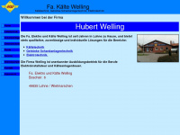 kaelte-welling.de Webseite Vorschau