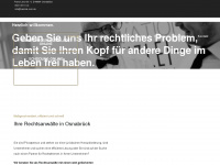 kanzlei-svm.de Webseite Vorschau