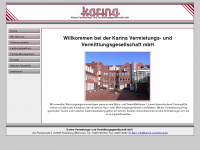 karina-verwaltung.de Webseite Vorschau
