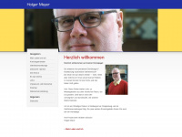 holger-meyer.net Webseite Vorschau