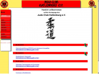 judo-club-katlenburg.de Webseite Vorschau