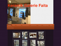 keramik-galerie-faita.de Webseite Vorschau