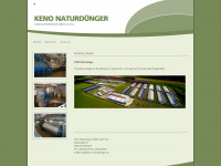 keno-naturduenger.de Webseite Vorschau