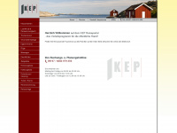 kep-reisen.de Webseite Vorschau