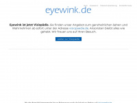 eyewink.de Webseite Vorschau