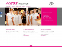 kess-promotion.de Webseite Vorschau