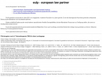 eulp.org Webseite Vorschau