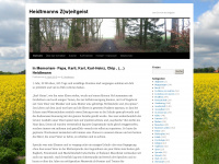 zweitgeist.net Webseite Vorschau