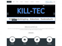 kill-tec.de Webseite Vorschau
