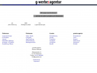 g-werbe.net Webseite Vorschau