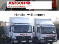 kirsch-autovermietung.de Webseite Vorschau