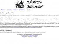 Klostergut-moenchehof.de