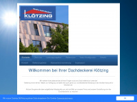 kloetzing.com Webseite Vorschau