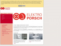 elektro-porsch.de Webseite Vorschau