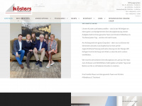 koesters-moebelhaus.de Webseite Vorschau