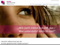 komba-niedersachsen.de Webseite Vorschau
