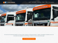 meyer-transport.de Webseite Vorschau