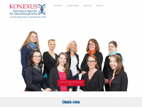 konexus.de Webseite Vorschau