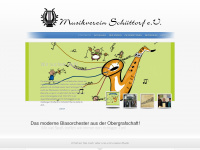 musikverein-schuettorf.de Webseite Vorschau