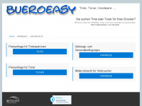 bueroeasy.de Webseite Vorschau