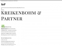 kreikenbohm-und-partner.de Webseite Vorschau