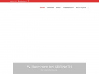 kreinath.de Webseite Vorschau