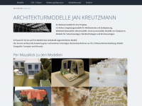 kreutzmann-modellbau.de Webseite Vorschau