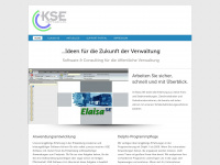 kse-software.de Webseite Vorschau