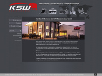 ksw-maschinenbau.de Webseite Vorschau