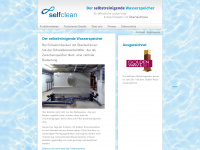 selfclean.de Webseite Vorschau