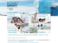 kuehl-konzept.de Webseite Vorschau