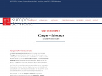 kuemper-schwarze.de Webseite Vorschau