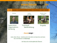 baumwege.de Webseite Vorschau