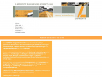 lafrentz-bau.de Webseite Vorschau