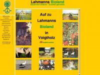 lahmanns-bioland.de Webseite Vorschau