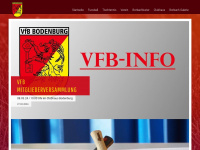 vfb-bodenburg.de Webseite Vorschau