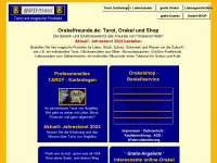 orakelfreunde.de Webseite Vorschau