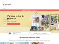 optimalprint.fr Webseite Vorschau