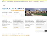 wesselmannpersch.de Webseite Vorschau