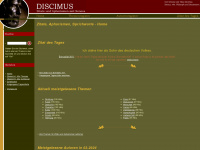discimus.de Webseite Vorschau
