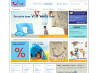 tui-shop.com Webseite Vorschau