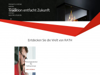 rath.at Webseite Vorschau
