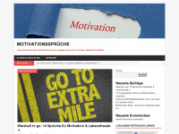 motivationszitate.com Webseite Vorschau