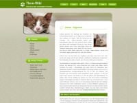 tiere-wiki.de Webseite Vorschau